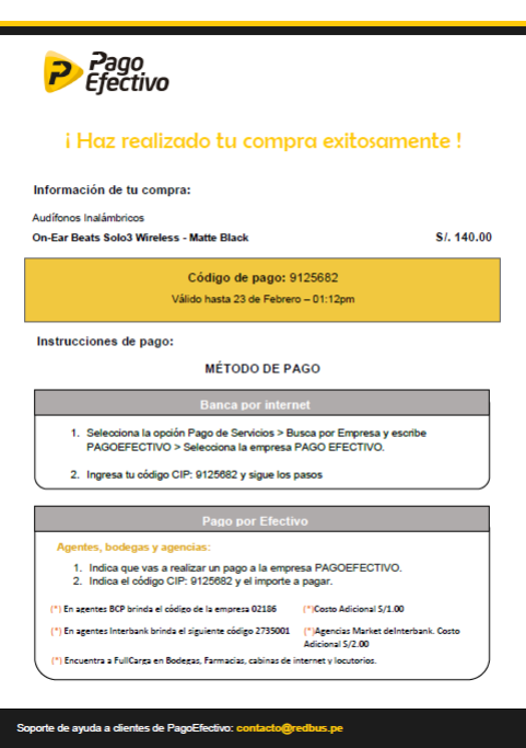 pago